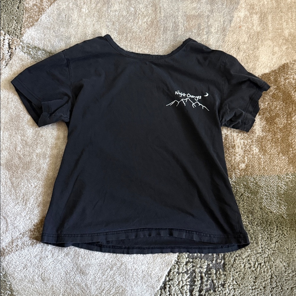 Black Graphic T-Shirt